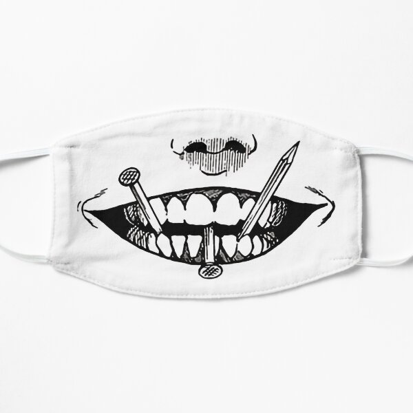 Souichis Smile - Junji Ito Mask Flat Mask