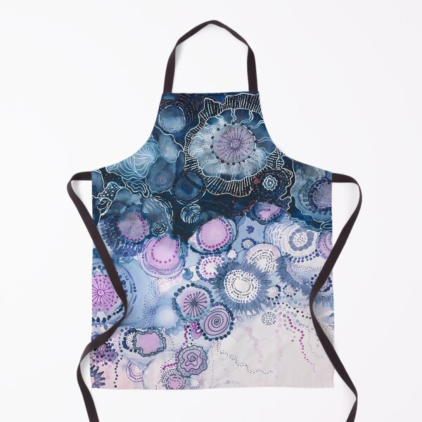 Item preview, Navy Circular Motion  designed and sold by Lois Gardiner.