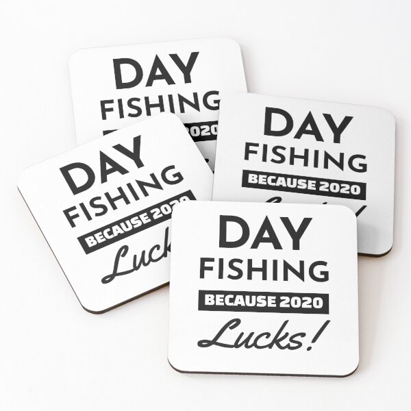 Item preview, Day Fishing Because 2020 Lucks Funny Fishing Lover designed and sold by SJRoil.