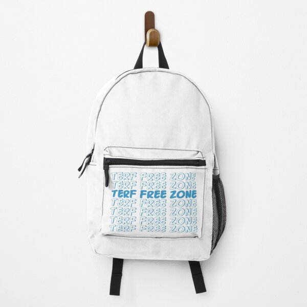 Item preview, TERF Free Zone in blue designed and sold by MikkiMischief.