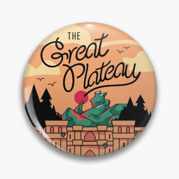 Item preview, Great Plateau - Travel Badge designed and sold by amotiondesign.