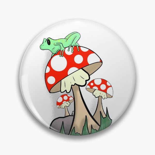 Item preview, Mushroom frog! designed and sold by LapCatCreations.