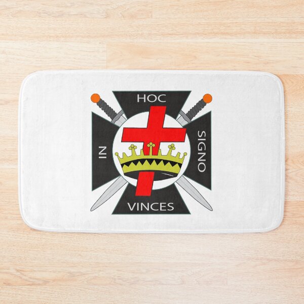Item preview, Freemasons Masonic York Rite In Hoc Signo Vinces in red and Black designed and sold by Ataraxia  Apparel.