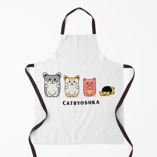 Item preview, Kawaii Cute Cats "Catryoshka" - Funny mamushka cats- Gift for kawaii and cat lovers designed and sold by TamGustam.