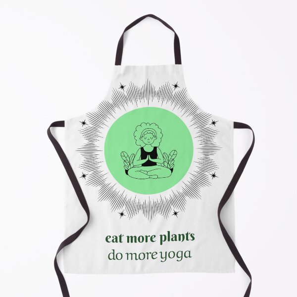 Item preview, eat more plants do more yoga designed and sold by helkav.