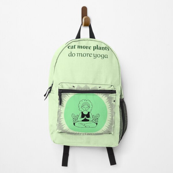 Item preview, eat more plants do more yoga designed and sold by helkav.