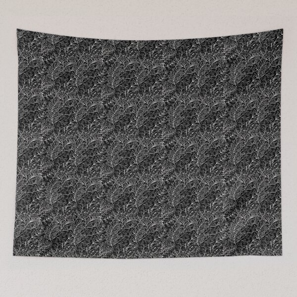 Item preview, Black and White Floral designed and sold by StickersbySage.