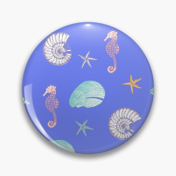 Item preview, Cute Ocean Creatures Sea Horse Sea Shells Star Fish designed and sold by LordAudes.