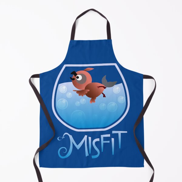 Item preview, Misfits - Swimming Bird designed and sold by jpenfield designs.