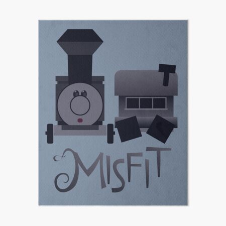 Item preview, Misfits - Square-Wheeled Caboose Train designed and sold by jpenfield designs.