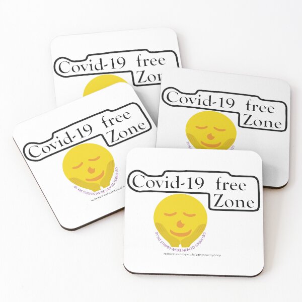 Item preview, Covid Free Zone designed and sold by PaintnPoetry.