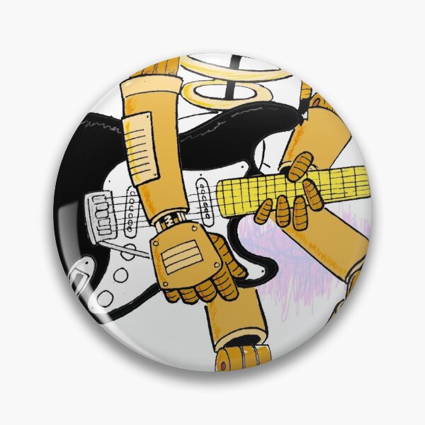 Guitar Playing Robot #4 Pin
