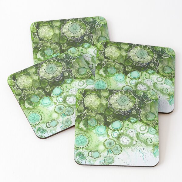 Item preview, Green Circular Motion  designed and sold by Lois Gardiner.
