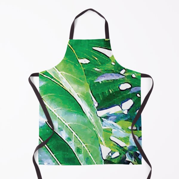 Item preview, Cropped tropical breadfruit leaves designed and sold by Shawn Melbourne.