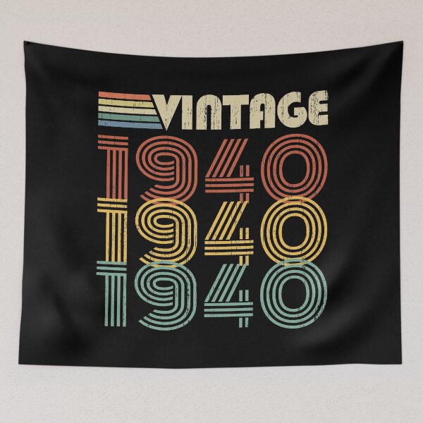 Item preview, Vintage 1940 80.o regalo de cumpleaños 80 años nacido en 1940 designed and sold by Takatv.