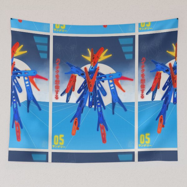 Item preview, VOLTES ANIME RETRO PINOY TOY SIPIT POSTER BLUE designed and sold by aydapadi.
