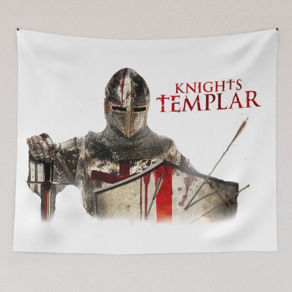Item preview, Freemasons Masonic York Rite Knight Templar in red and white designed and sold by Ataraxia  Apparel.
