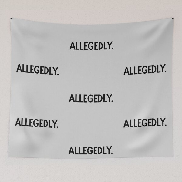 Item preview, Allegedly. designed and sold by tinyteacups.