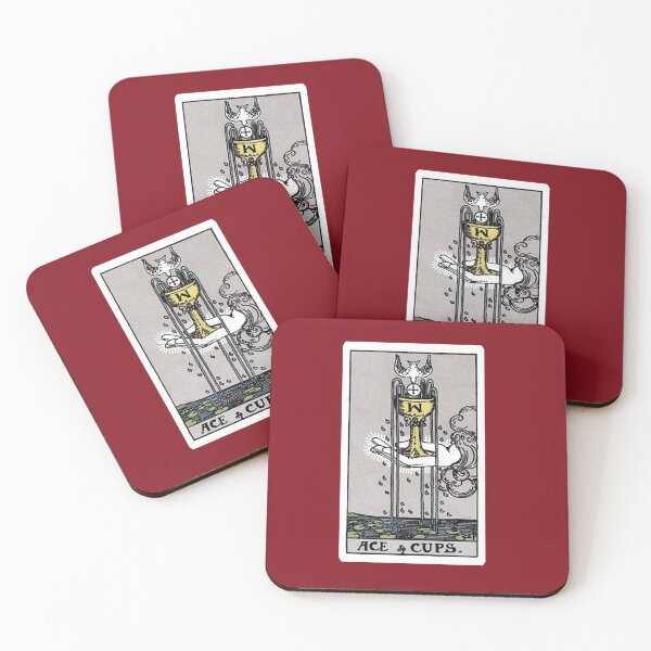 Item preview, Ace of Cups tarot card designed and sold by Blondshell.