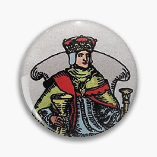 Item preview, King of Cups tarot card designed and sold by Blondshell.