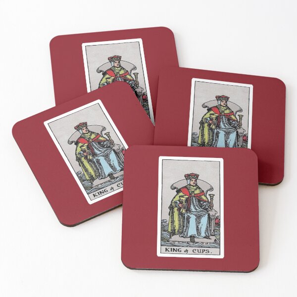 Item preview, King of Cups tarot card designed and sold by Blondshell.