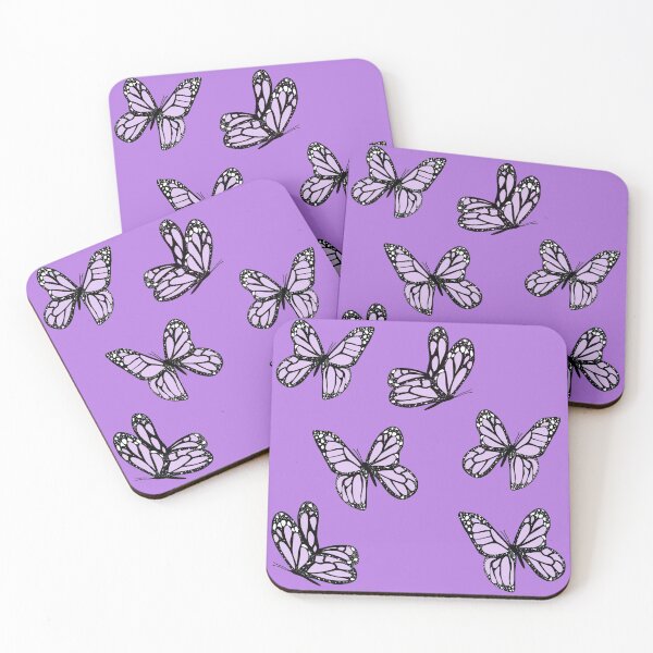 Item preview, purple butterflies designed and sold by calliedale.
