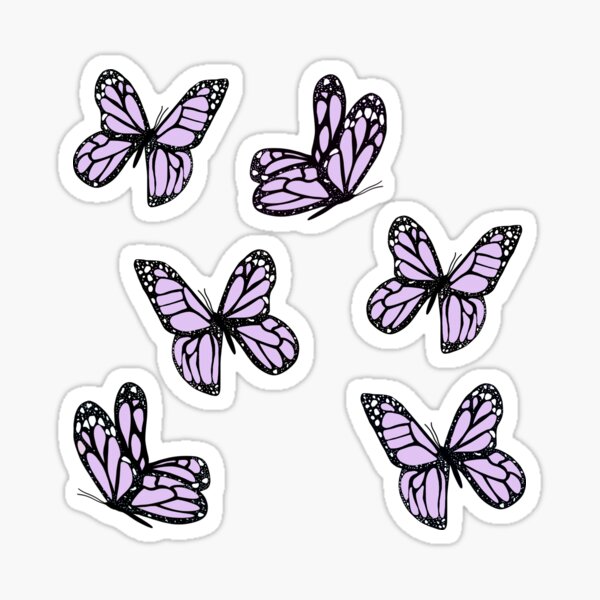 Scrapbooking Butterflies Stickers for Sale