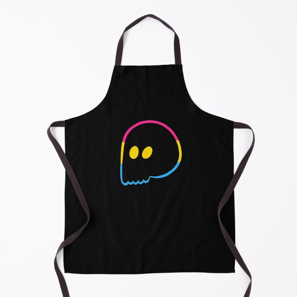 Item preview, Cute Emo Skull (Pansexual Colors) designed and sold by inatorinator.