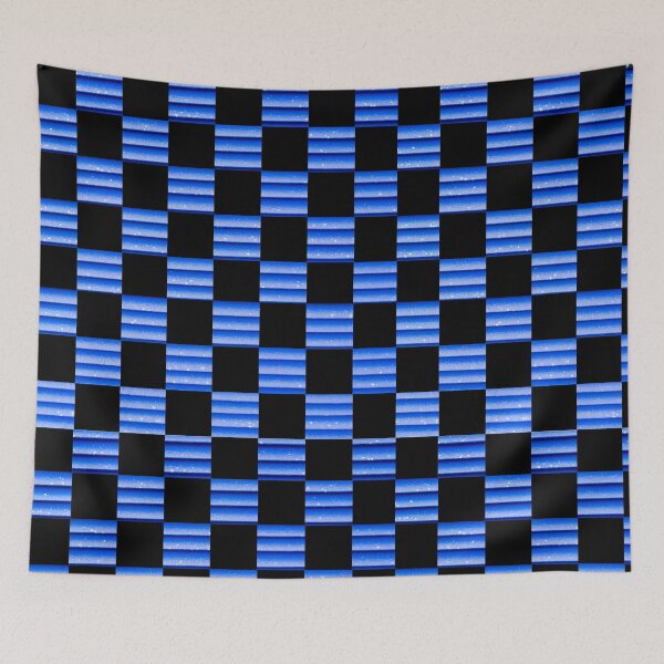 Item preview, Blue and Black designed and sold by Luvteeshop.