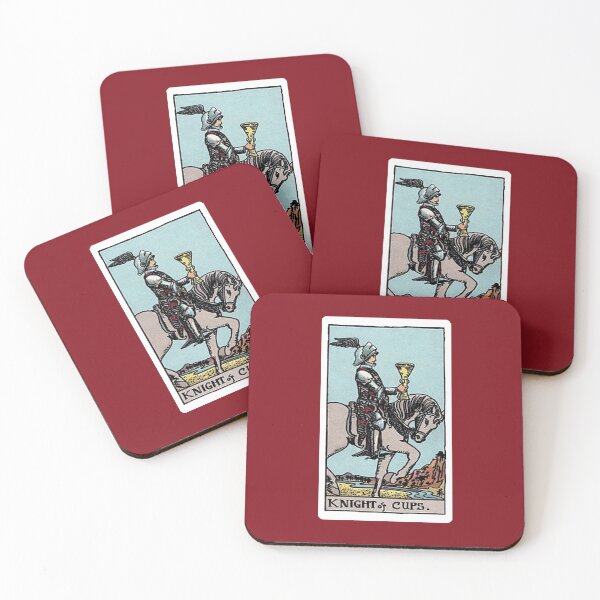Item preview, Knight of Cups tarot card designed and sold by Blondshell.
