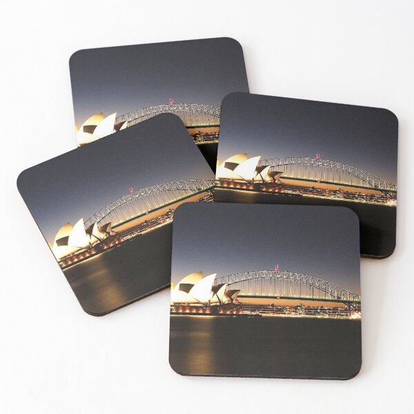 Item preview, Sydney Harbour Bridge and Opera House at Dusk designed and sold by Blackadder Photography.