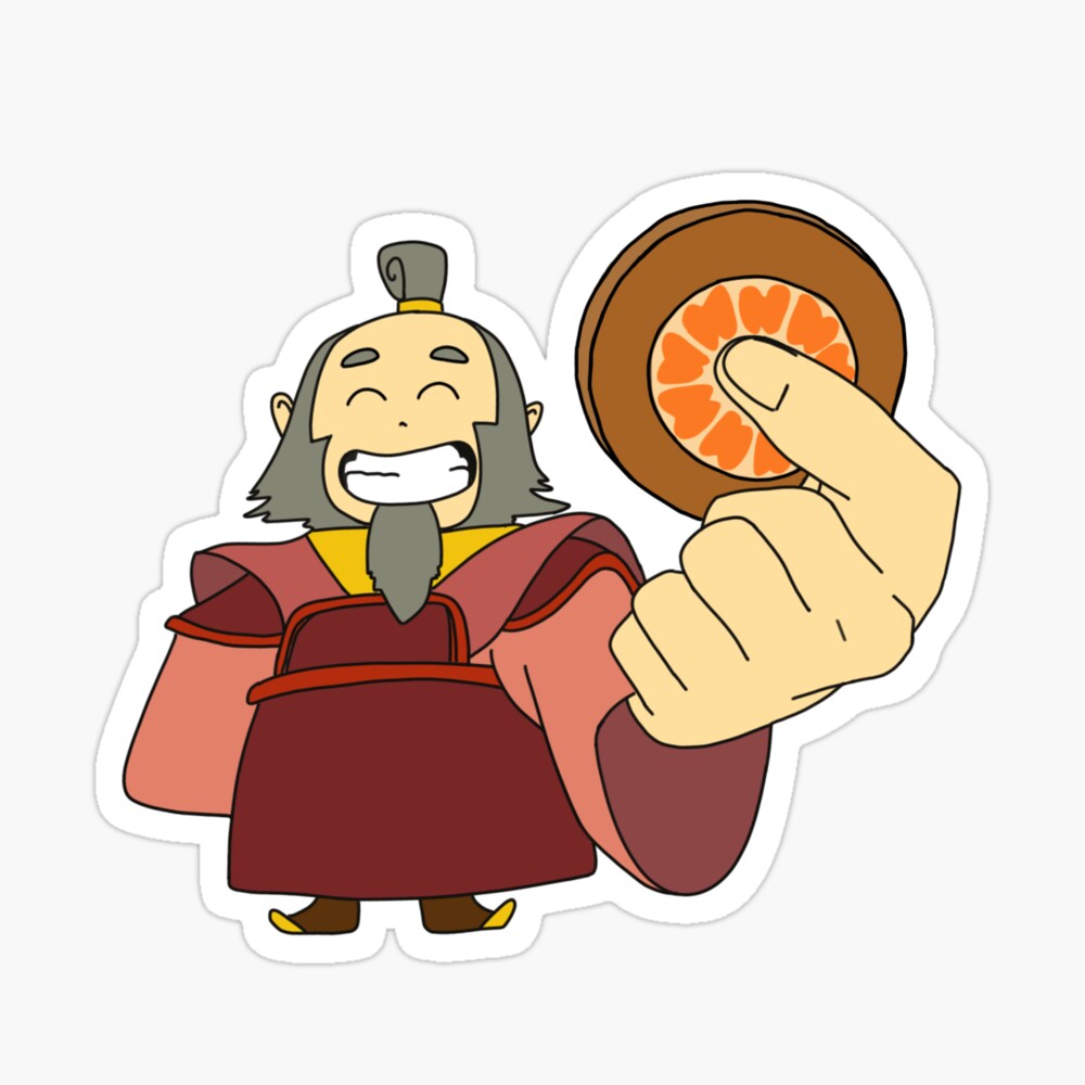 Uncle Iroh Pai Sho White Lotus Tile Avatar The Last Airbender Kawaii Chibi Canvas Print By Lynabeans Art Redbubble