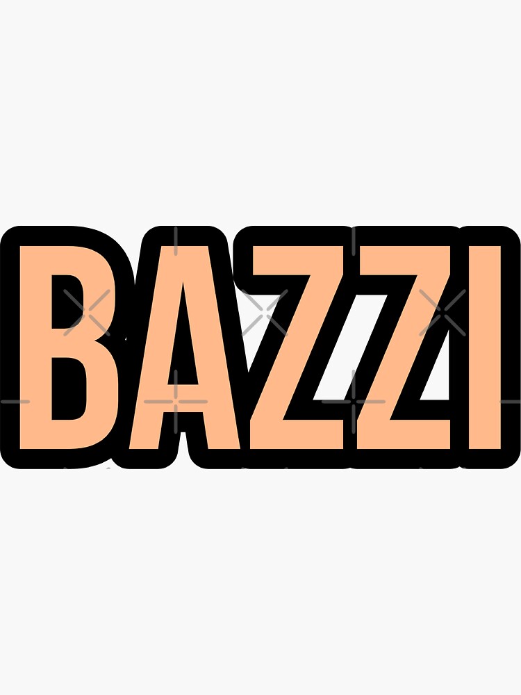 Bazzi Stickers for Sale