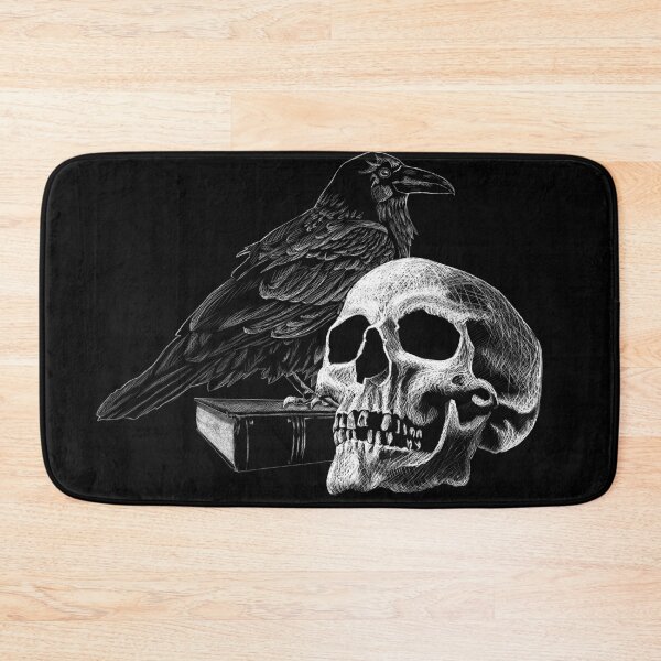 Item preview, Quoth the Raven with Skull designed and sold by SuspendedDreams.