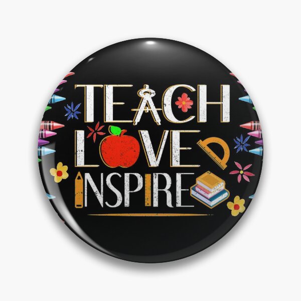 Artikelvorschau, Teach Love Inspire Mask Lehrergesicht entworfen und verkauft von kirsticharles.
