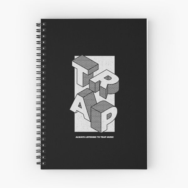 Item preview, Trap Music Isometric Letter Blocks designed and sold by RareLoot19.