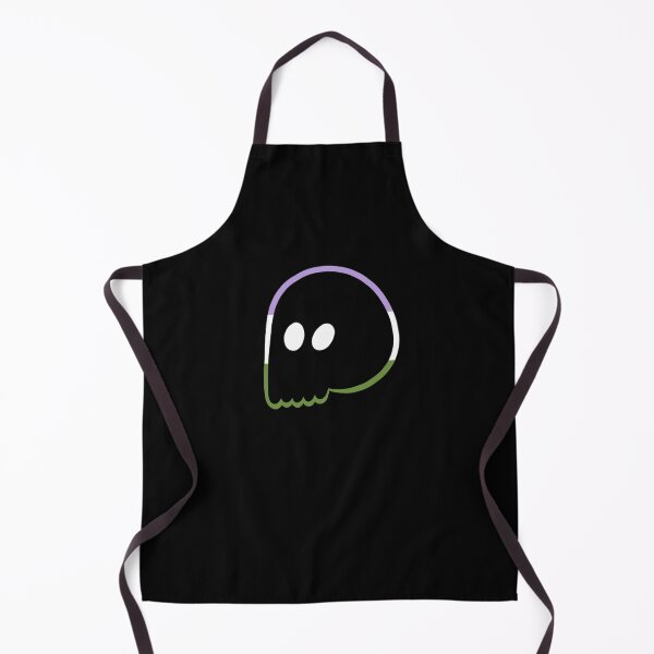 Item preview, Cute Emo Skull (Genderqueer Colors) designed and sold by inatorinator.