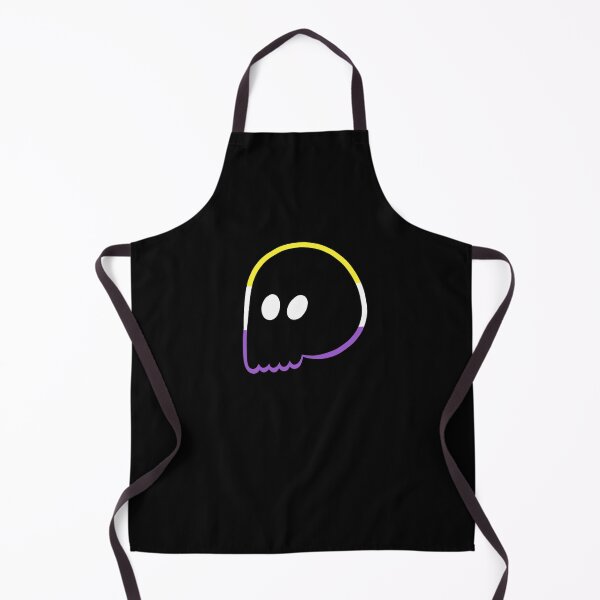 Item preview, Cute Emo Skull (Non-Binary Colors) designed and sold by inatorinator.