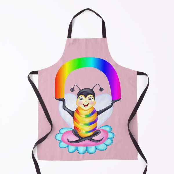 Item preview, Rainbow Spectrum Bee designed and sold by Deborah Camp.