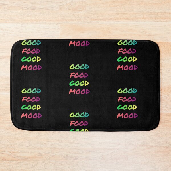 Item preview, Good Food, Good Mood Wonderful Text Design designed and sold by Aldrin Capco.
