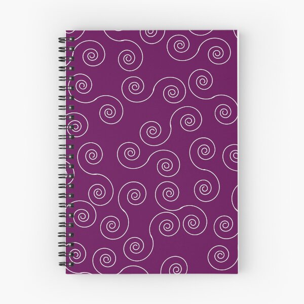 Item preview, purple spirals designed and sold by byarsgirl100.