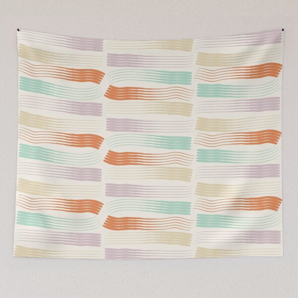 Item preview, Summer Colorful Stripes Brushes Pattern Style 1 designed and sold by IFOM.