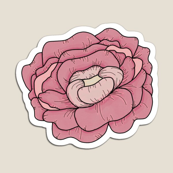 Item preview, Pink Peony flower designed and sold by cmakeitcount.