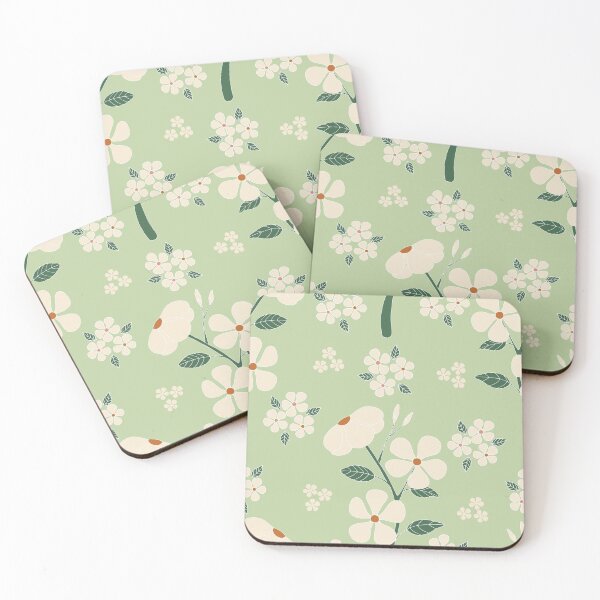Item preview, vinca flower spring designed and sold by cerisierstudio.