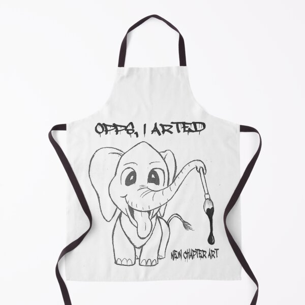 Item preview, Oops I Arted Elephant  designed and sold by JBrass.