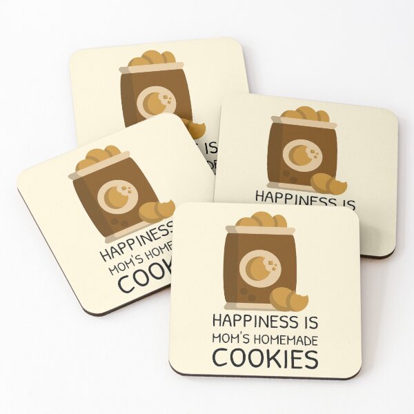 Item preview, Happiness is Mom’s Homemade Cookies Jar designed and sold by Telle Garcia.