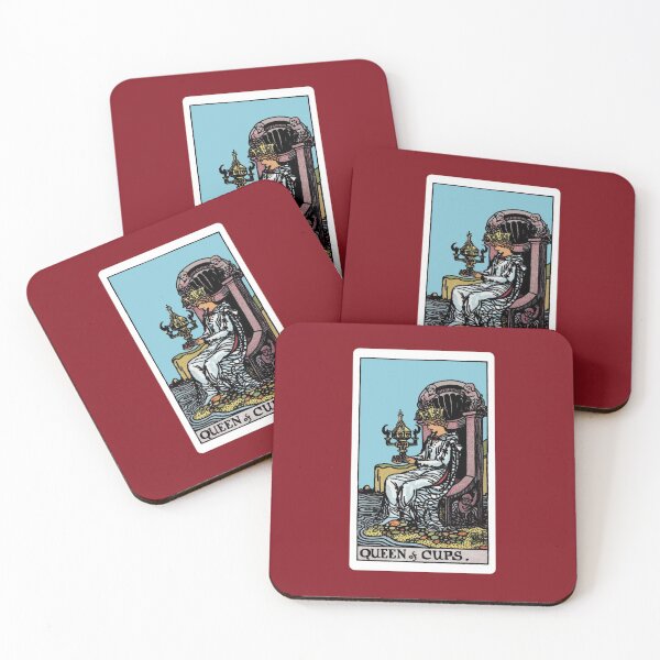 Item preview, Queen of Cups tarot card designed and sold by Blondshell.