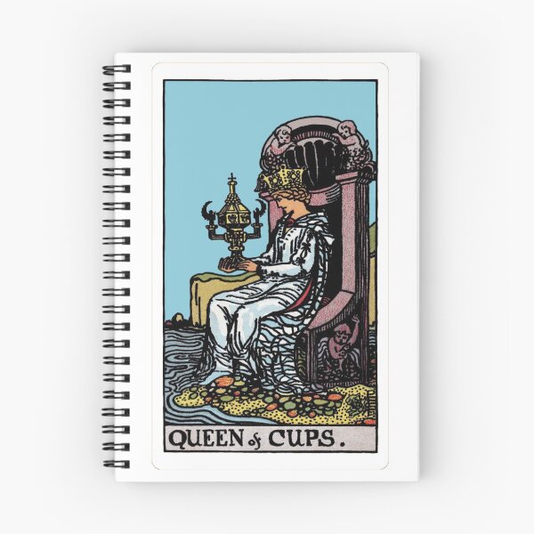 Artikelvorschau, Tarotkarte der Königin der Tassen entworfen und verkauft von Blondshell.