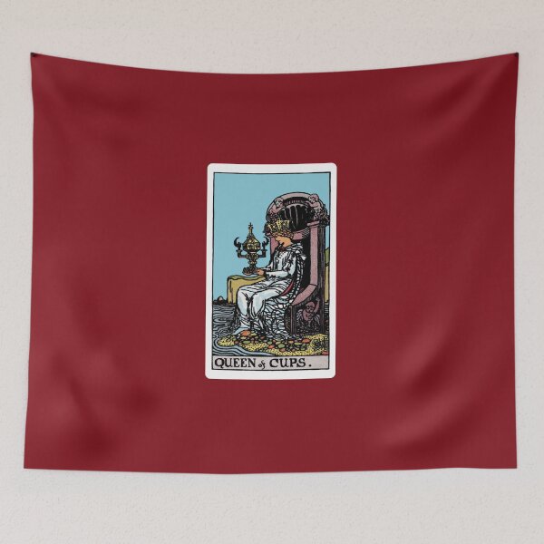 Item preview, Queen of Cups tarot card designed and sold by Blondshell.
