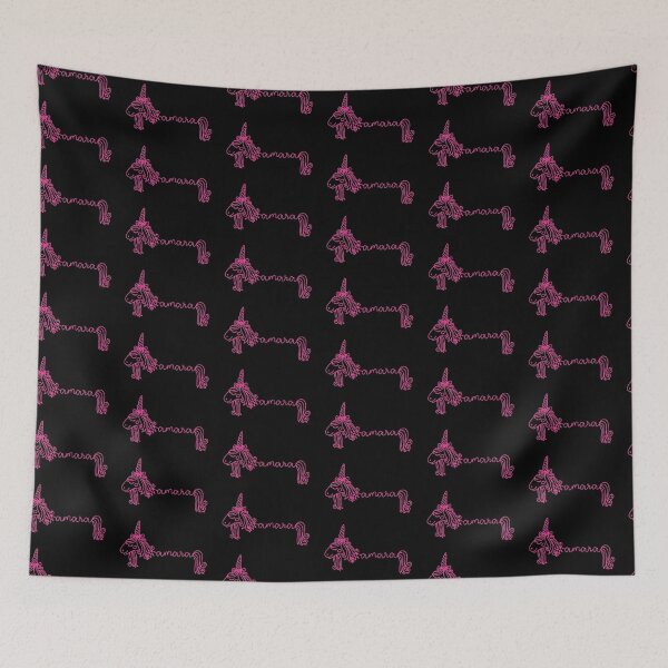 Item preview, Amara Pink Unicorn Personalized Girl Name designed and sold by JaneApril.